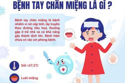 Bài tuyên truyền phòng, chống bệnh tay chân miệng