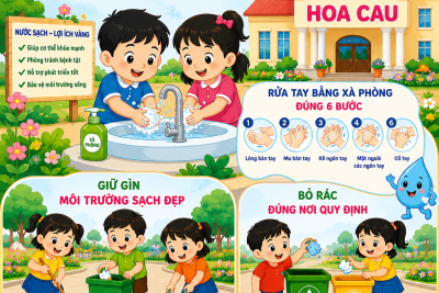 Hưởng ứng tuần lễ Quốc gia nước sạch và Vệ sinh môi trường