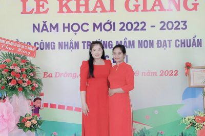 Lễ khai giảng năm học 2022-2023 và đón bằng công nhận trường MN đạt chuẩn Quốc gia mức độ 1