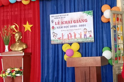 LỄ KHAI GIẢNG NĂM HỌC 2023 – 2024